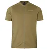Image de Endura - Loop S/S Zipped Jersey - Maillot vélo homme Tweed Green - M
