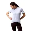 Image de Endura - Wms Fs260 Print S/S Jersey - Maillot vélo femme Aero Blue - M