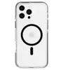 Image de Evo Crystal - Coque de protection pour téléphone portable - compatibilité avec MagSafe - clair, noir