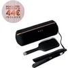 Image de Coffret Lisseur Gold - Brosse plate et pochette thermorésistante Noir