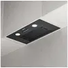 Image de Hotte Groupe filtrant - 300 m³/h - Evacuation - 3 Vitesses - LED Eclairage - Noir - 913ABK52