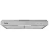 Image de hotte aspirante 60cm, 3 vitesses, 220m³/h, recyclage ou évacuation, filtre au charbon NON INCLUS, inox