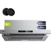 Image de 60cm hotte aspirante 606m³/h 3 vitesses recyclage ou evacuation inox Classe A+ CD6909AS