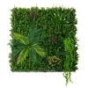 Image de Panneau Mural Végétal Artificiel 1 x 1 m Alina Feuillage Décor Jardin Maison