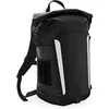 Image de Submerge - Sac à dos 25 litres imperméable - Adulte unisexe (Taille unique) (Noir/Noir) - UTBC3799