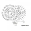 Image de Kit D'Embrayage Smartfit Solution Kit Adbp300013 Blue Print Blue Print Adbp300013 Volkswagen