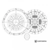 Image de Kit D'Embrayage Adbp300056 Blue Print Blue Print Adbp300056 Nissan