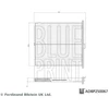 Image de Filtre Intérieur Adbp250067 Blue Print Blue Print Adbp250067 Mazda