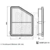 Image de Filtre À Air Adbp220119 Blue Print Blue Print Adbp220119 Honda