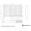 Image de Filtre Intérieur Adbp250114 Blue Print Blue Print Adbp250114 Nio