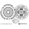 Image de Kit D'Embrayage Adbp300259 Blue Print Blue Print Adbp300259 Suzuki