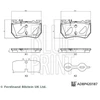 Image de Jeu De Plaquettes De Frein, Frein À Disque Adbp420187 Blue Print Blue Print Adbp420187 Mercedes-Benz