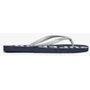 Image de Superdry Femme Logo En Relief Code Essential Tongs, Bleu Marine & Argent, Pointure: L