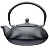 Image de La Cafetière Théière japonaise en fonte 9ml avec panier à infusion, 5 tasses (Noir) en occasion ou reconditionné