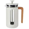 Image de La Cafetière Pisa Cafetière 8 tasses 1L, grande cafetière à piston en verre borosilicate résistant à la chaleur et en acier inoxydable, idéale pour le thé en vrac et le café moulu, Flint en occasion ou reconditionné