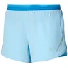 Image de Mizuno - Aero 4 Short - Short running femme Cerulean - M - Entrejambe 4"