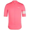 Image de Rapha - Men's Core Jersey - Maillot vélo homme High-Vis Pink / White - XL