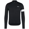 Image de Rapha - Men's Core Thermal Long Sleeve Jersey - Maillot vélo manches longues homme Black / White - M