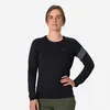 Image de Rapha - Women's Trail Long Sleeve Technical T-Shirt - Maillot VTT femme Black / Grey - S