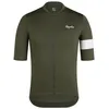 Image de Rapha - Men's Core Jersey - Maillot vélo manches courtes homme Dark Green / White - XS
