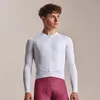 Image de Rapha - Men's Pro Team Long Sleeve Lightweight Jersey III - Maillot vélo homme White / Silver - XXL