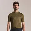 Image de Rapha - Men's Brevet Lightweight Jersey III - Maillot vélo homme Dark Olive / Balsam Green - M