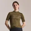 Image de Rapha - Women's Brevet Lightweight Jersey III - Maillot vélo femme Dark Olive / Silver Reflective - S