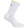 Image de Rapha - Brevet Socks - Chaussettes vélo White / Chartreuse - M
