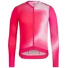 Image de Rapha - Men's Pro Team Long Sleeve Lightweight Jersey III - Maillot vélo homme Surface Print - Pink - XXL