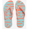 Image de Superdry Femme Logo En Relief Vintage Tongs, Corail & Bleu, Pointure: S