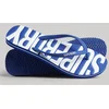 Image de Superdry Femme Logo En Relief Caoutchouc Tongs Vintage, Bleu & Blanc, Pointure: M