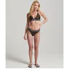 Image de Superdry Femme Haut de Bikini Triangle élastiqué Marron Taille: 40
