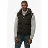 Image de Superdry - Everest Hooded Puffer Gilet - Doudoune homme Jet Black - S