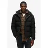 Image de Superdry - Everest Short Hooded Puffer - Doudoune homme Jet Black - S