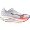 Image de Mizuno - Wave Rebellion Flash 3 - Chaussures running femme White / Striking Coral / Iris Bloom - 40.5