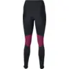 Image de Mizuno - Tech Thermal Charge Long Tight - Collant running femme Black / Dark purple - XS