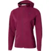 Image de Mizuno - Tech Thermal Charge Hodded Jacket - Veste running femme Dark purple - M