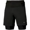 Image de Mizuno - Trail Multipocket Trail 2In1 Short - Short trail homme Black - XL