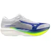 Image de Mizuno - Hyperwarp Elite - Chaussures running plaque carbone White / Lightning Yellow / Dazzling Blue - 43