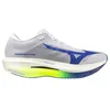 Image de Mizuno - Hyperwarp Pro - Chaussures running plaque carbone White / Lightning Yellow / Dazzling Blue - 42