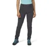 Image de Rab - Women's Incline Light Pants - Pantalon randonnée femme Anthracite - L - Long