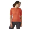 Image de Rab - Women's Cindercrino Zip Tee - Maillot vélo femme Red Grapefruit - S
