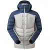 Image de Rab - Cirrus Ultra Hoody - Doudoune homme Tempest Blue / Light Zinc - XL