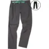 Image de Rab - Agden Pants - Pantalon randonnée homme Anthracite - UK 34 - Regular