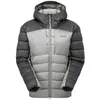Image de Rab - Women's Cirrus Ultra Hoody - Doudoune femme Graphene / Light Zinc - XL