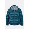 Image de Rab - Electron Pro Hoody - Doudoune femme Tempest Blue - L