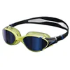 Image de Speedo Unisex Biofuse 2.0 Swimming Goggles | Patented Easy Adjustment | Anti-Fog | Anti-Leak | Enhanced Fit | Improved Comfort, Black/Hyper/Sapphire Mirror, One Size en occasion ou reconditionné
