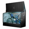 Image de Abri vélos anthracite en métal 1,96x0,89x1,33 m ABRIVELOS_ANTHRACITE