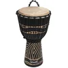 Image de World Rhythm MDJ032 Djembé 11" - Noir Tourbillon | Tambour à Main Africain en Bois d'Acajou en occasion ou reconditionné