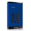 Image de diskAshur³ - Disque dur - chiffré - 2 To - externe (portable) - USB 3.2 Gen 1 - 256-bit AES-CBC, 256-bit AES-XTS, AES-ECB, FIPS 140-3 Level 3 - bleu
